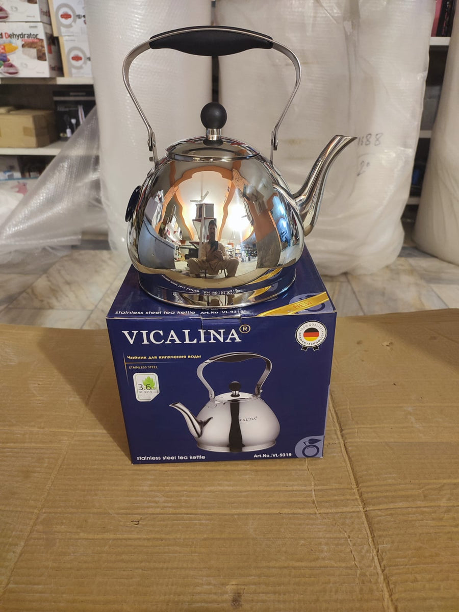  VICALINA Tea Kettle & Tea Pot, Stainless Steel Tea