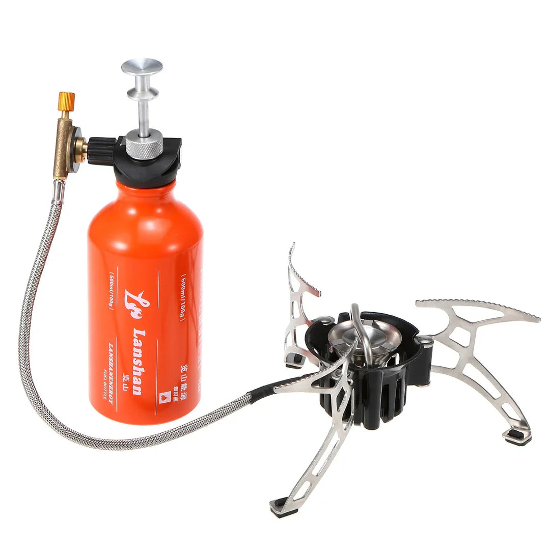 Portable Multi-Fuel Stove for Outdoor Cooking