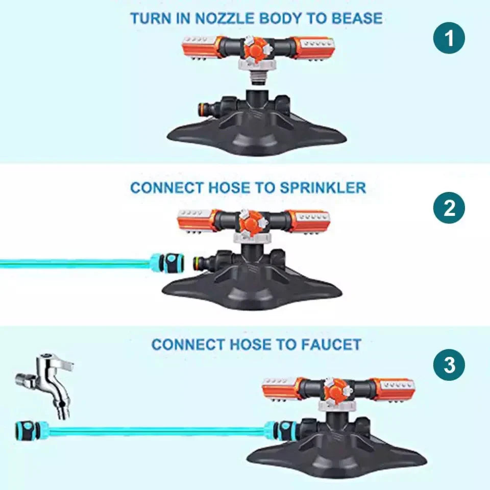 360 Rotating Garden Sprinklers