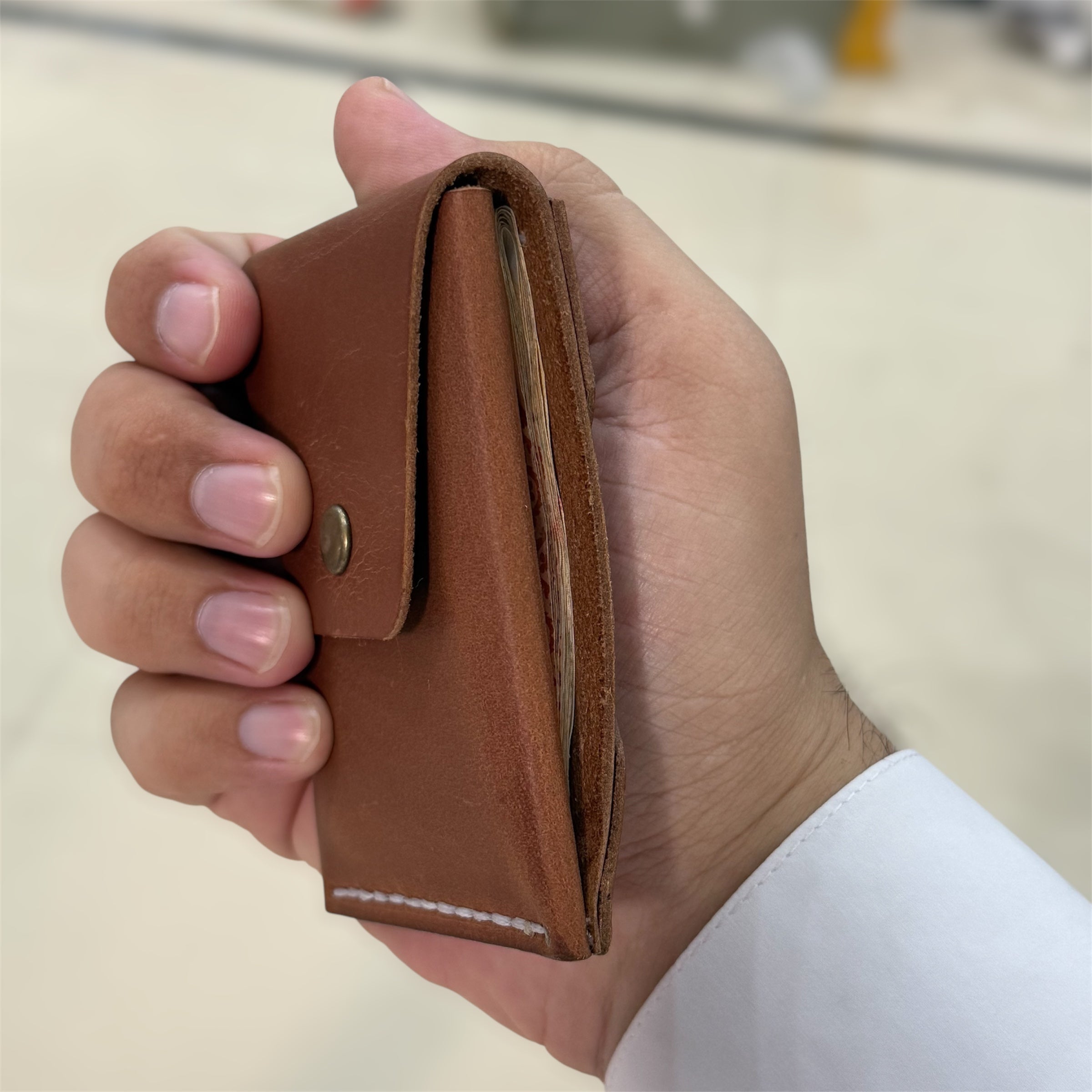 Chalapacha Verti-Smart Handmade Leather Wallet