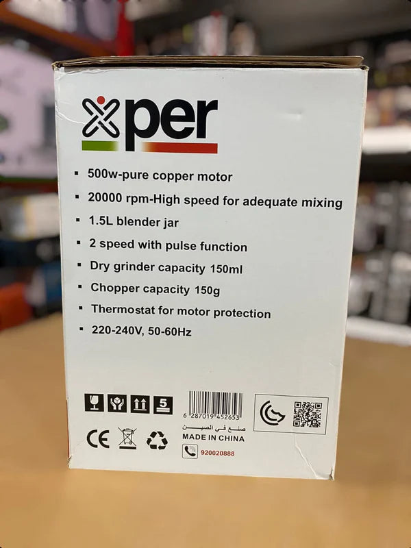 XPER 500W 3 in 1 Blender