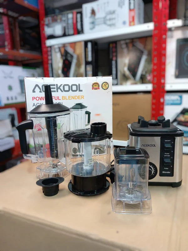 ACEKOOL 3 in 1 Blender ACK-4020BL