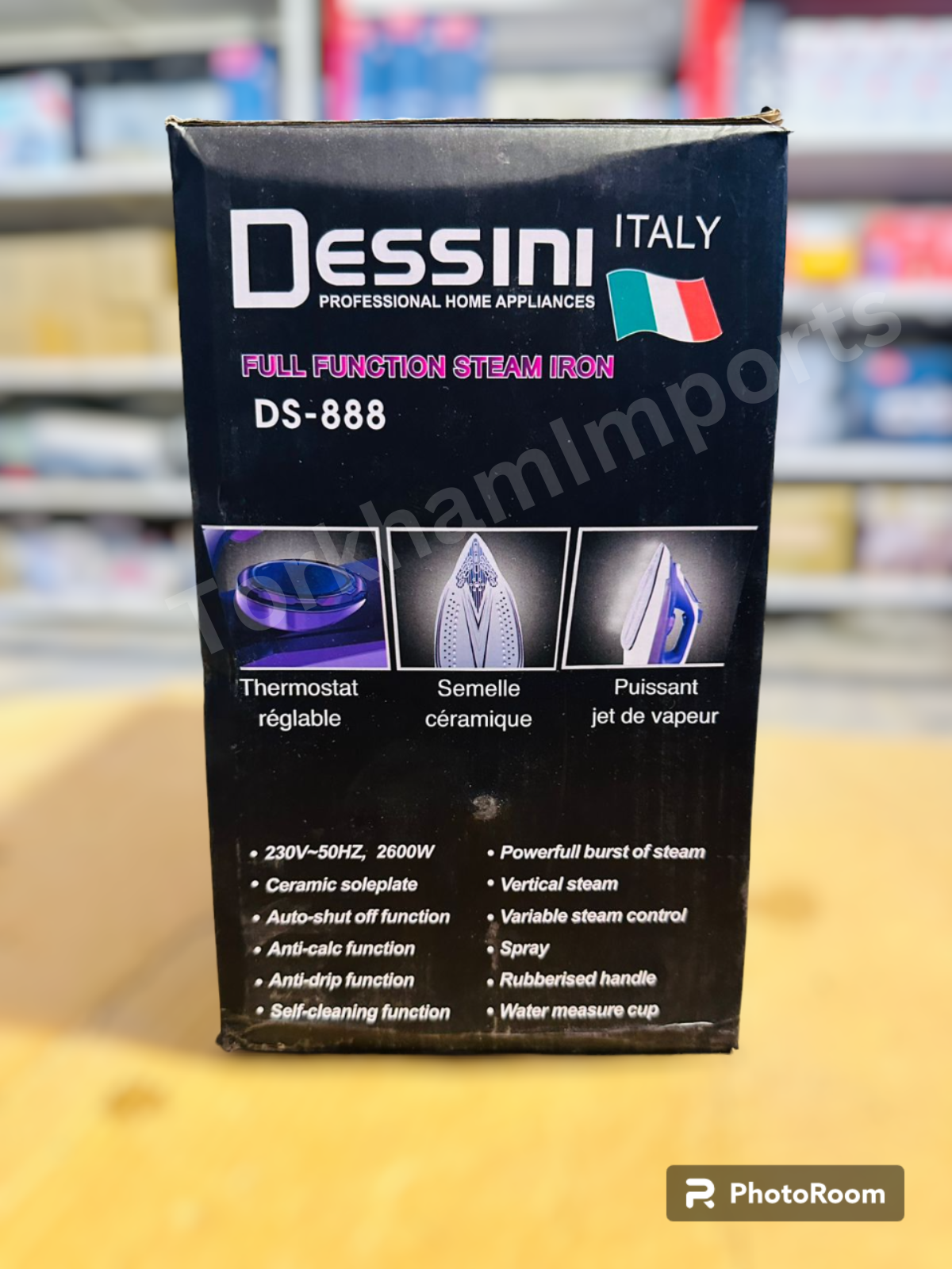 Dessini DS-888 Full Function Steam Iron