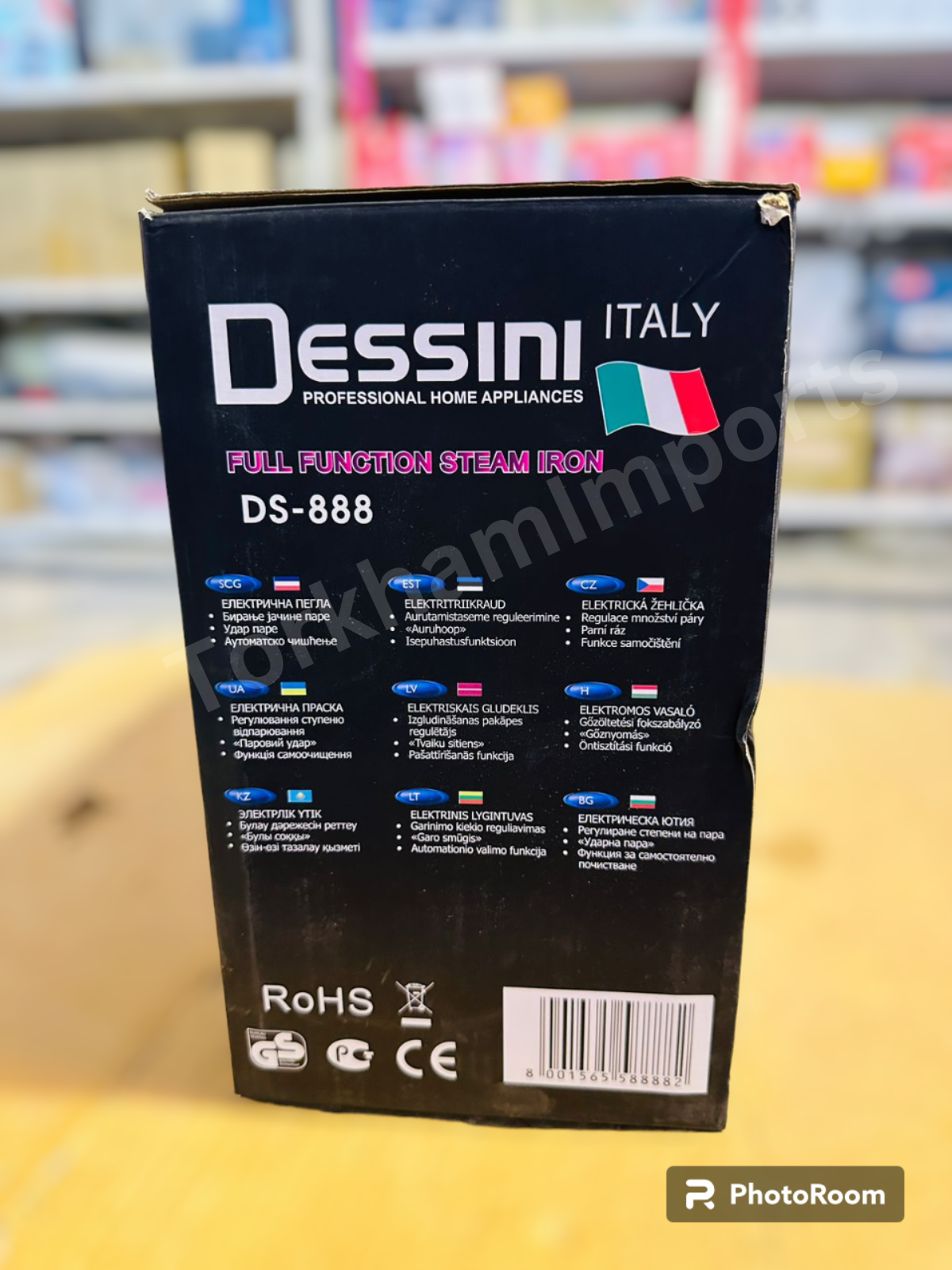 Dessini DS-888 Full Function Steam Iron