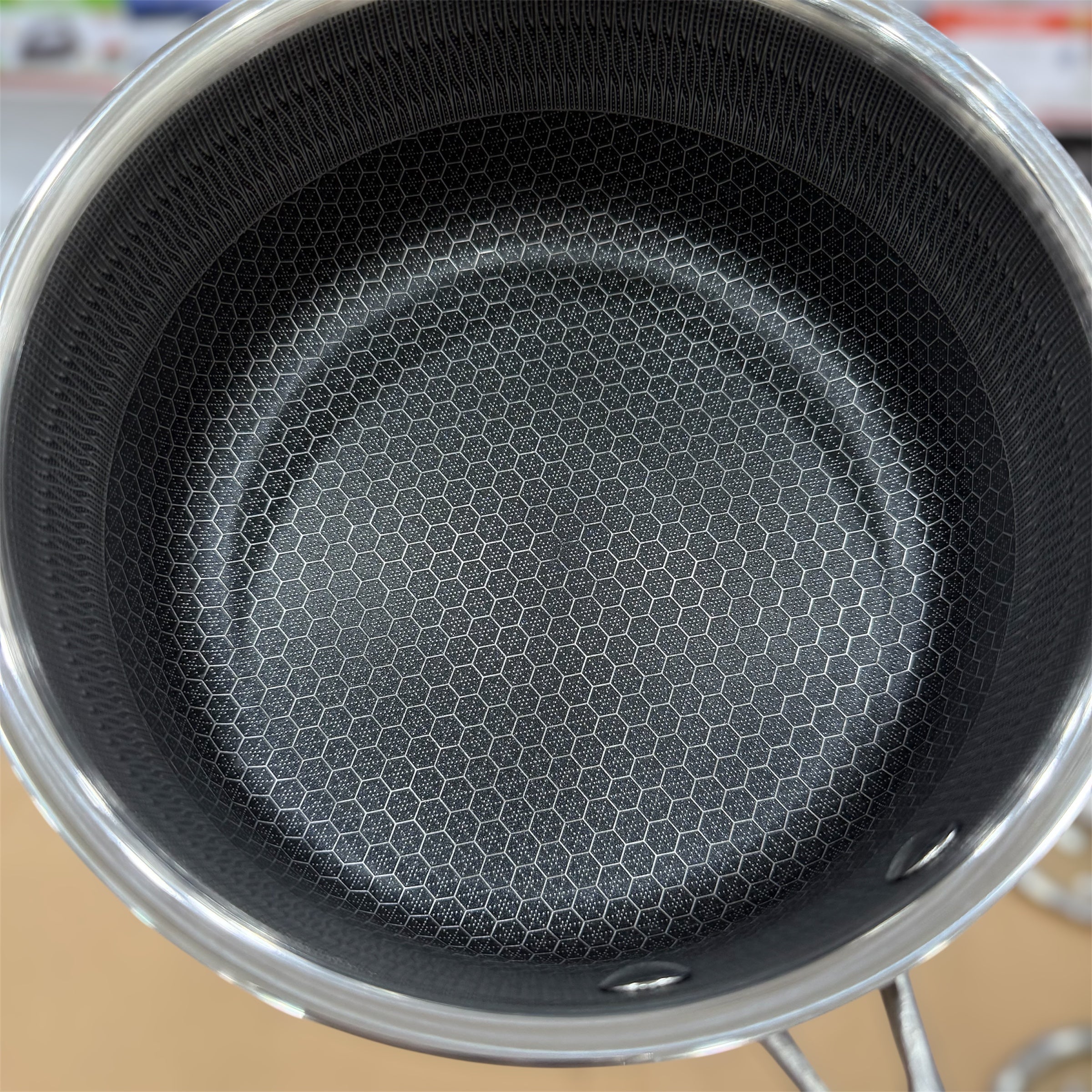 Laser Coated Induction Sauce Pan With Lid