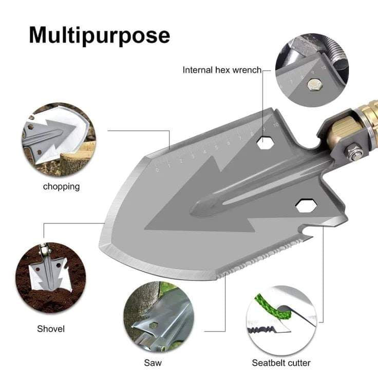 Folding Shovel Multitool-180 Degree