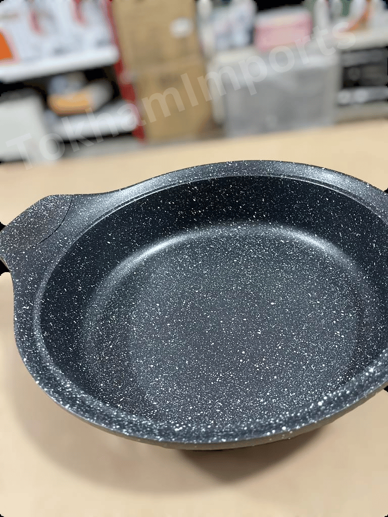 Granite 28cm Diamond Deep Fry Pan