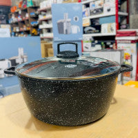 Uakeen Germany Induction Die-Cast Granite Casserole VK-20 - 44cm/24.5l