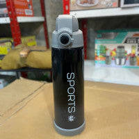 Discover Stainless Steel Water Bottle - Black-800ml