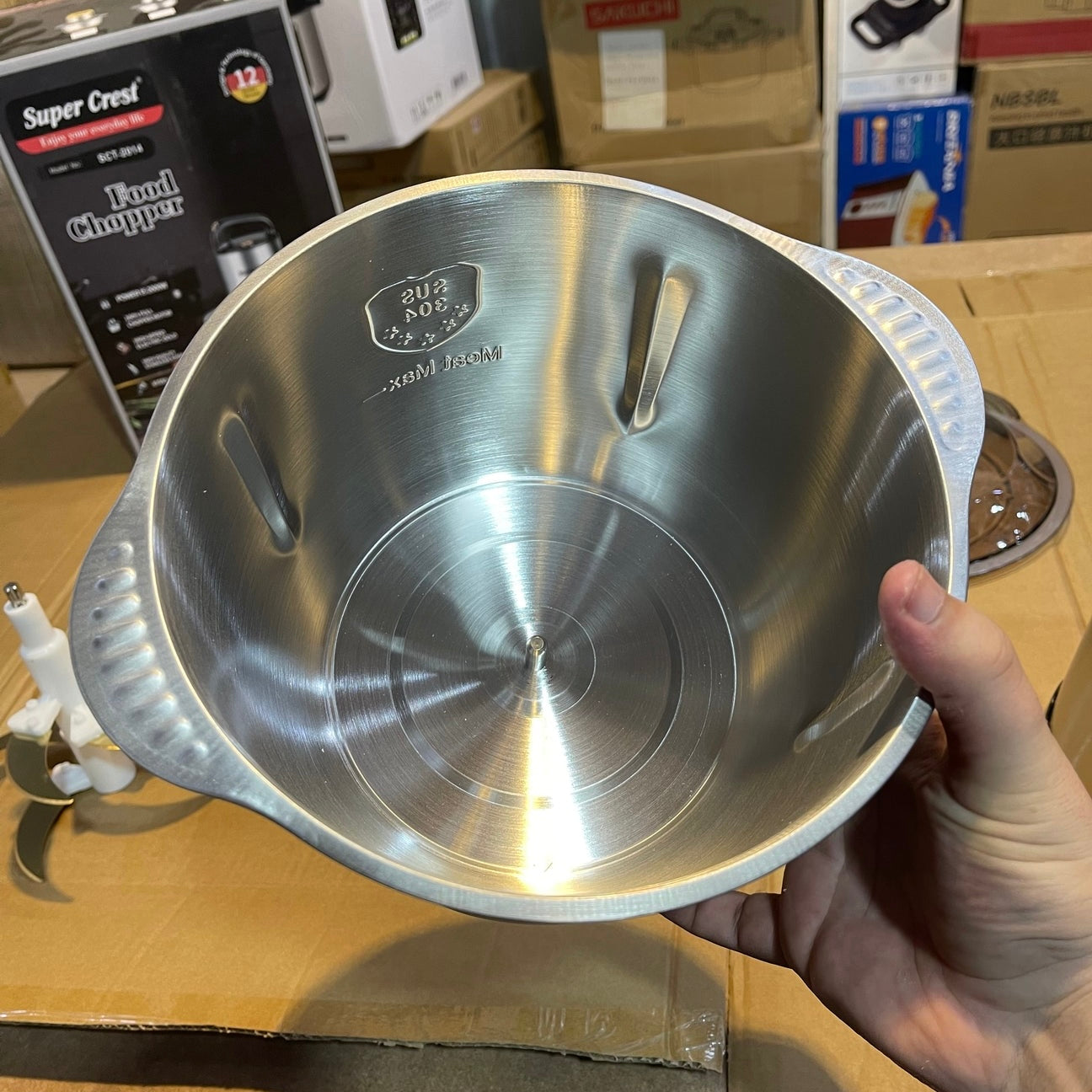 Super Crest 5L Food Chopper with Extra Blade SCT-2014