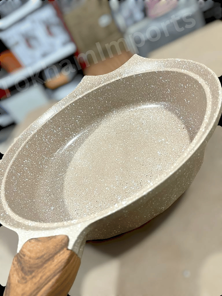 Granite 28cm Diamond Deep Fry Pan