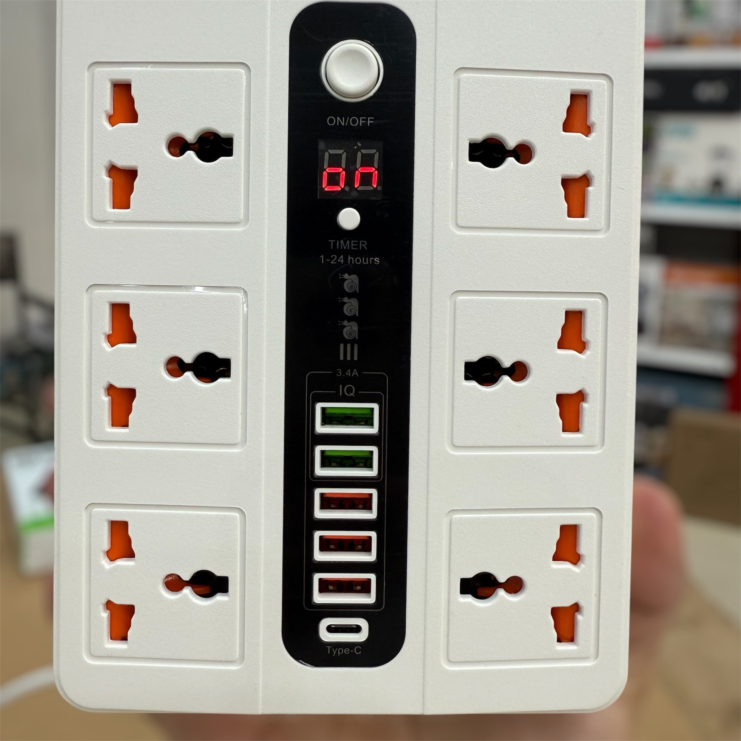 Good Quality Fireproof Extension Board with USB Ports