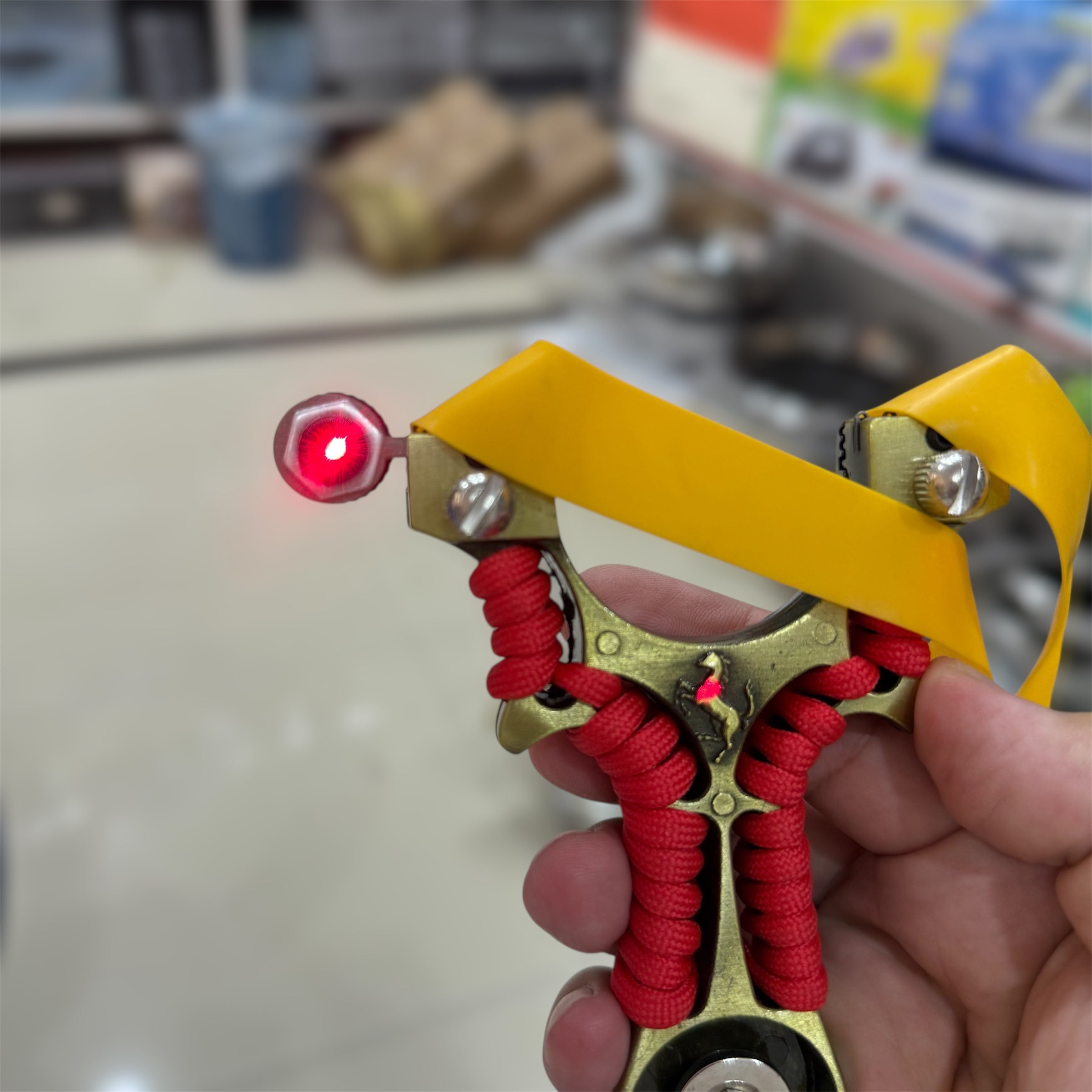 Sling Shot With Laser