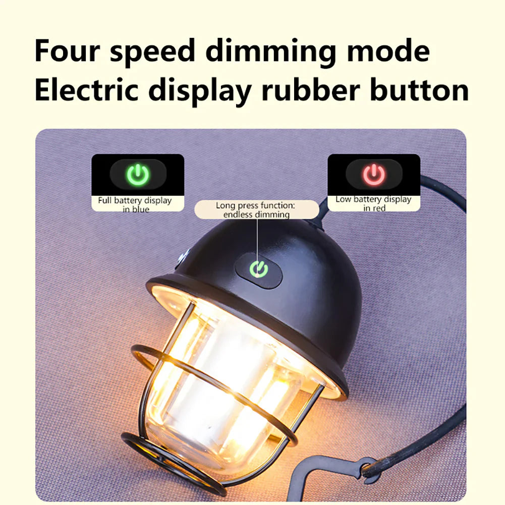 Camping Chargeable Retro Lamp