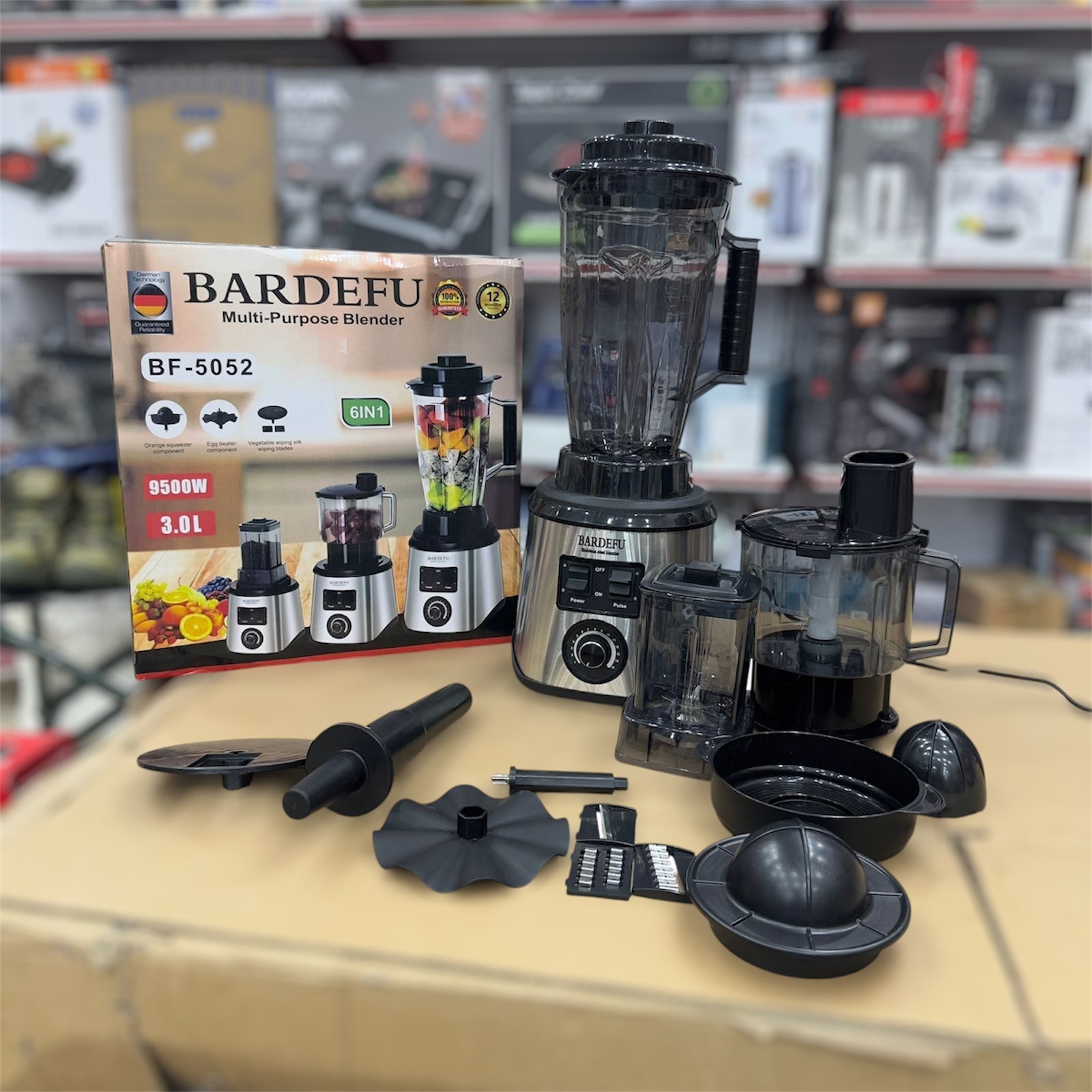 6 in 1 Bardefu Blender Set New Model BF-5052