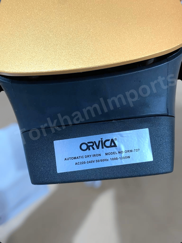 Orvica 1200W Non-Stick Dry Iron