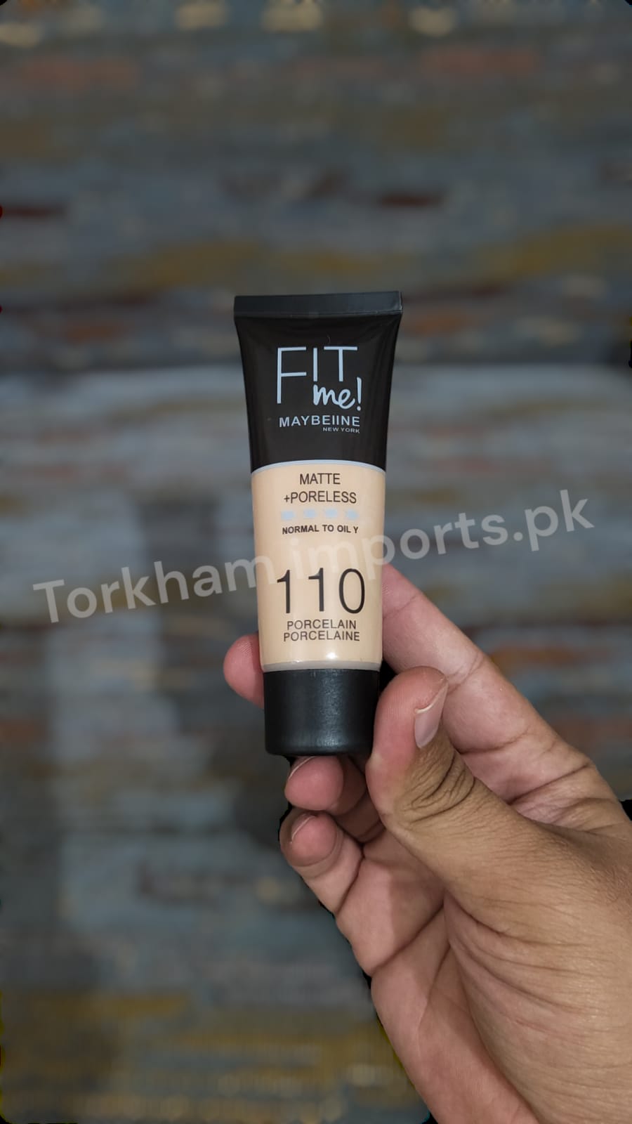 Maybelline Fit Me Liquid Foundation Matte And Poreless 110 Porcelain Torkham Importspk 2446