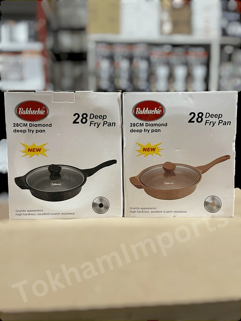 Granite 28cm Diamond Deep Fry Pan