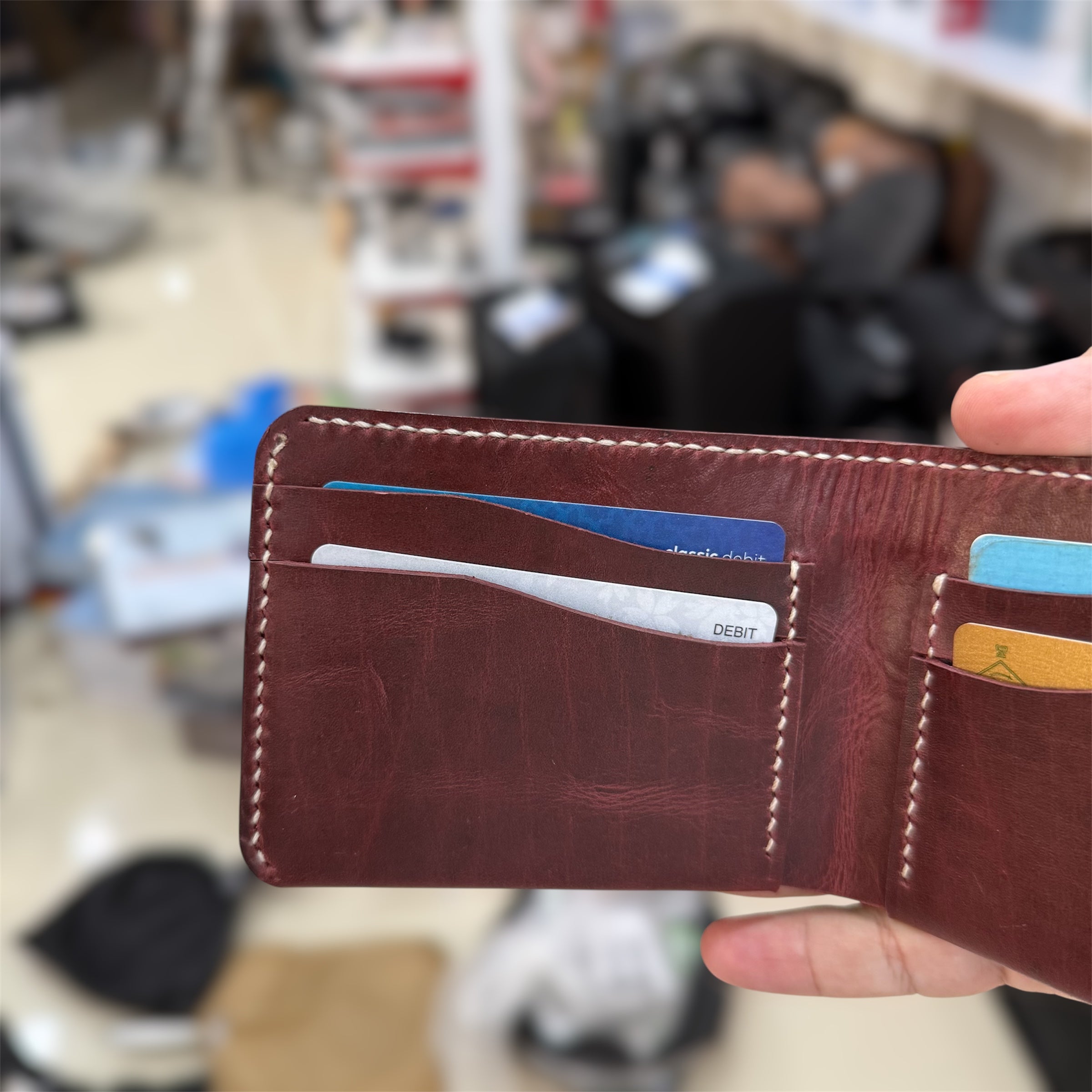 Chalapacha Bifold Handmade Leather Wallet