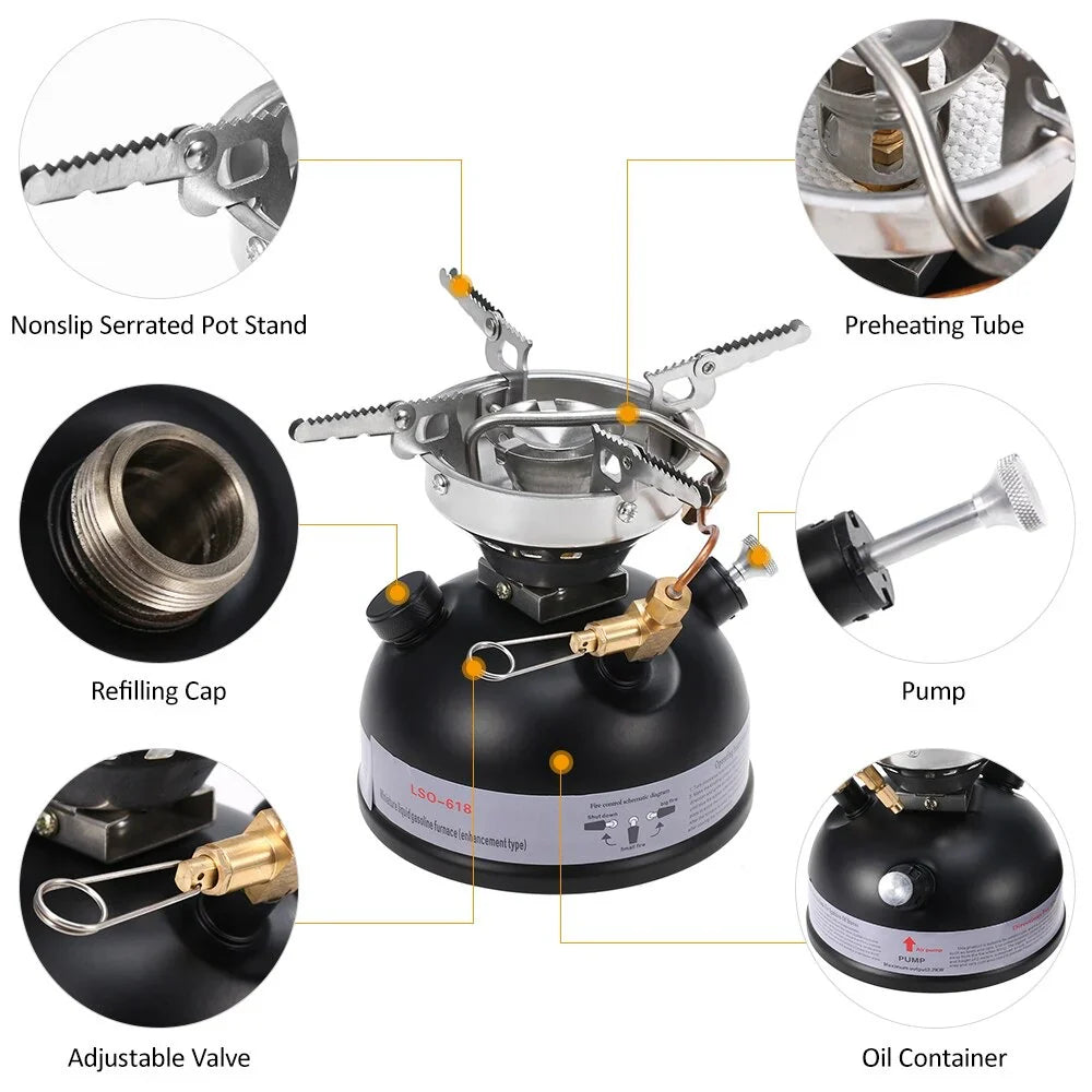 High Altitude Liquid Multi-Fuel Stove