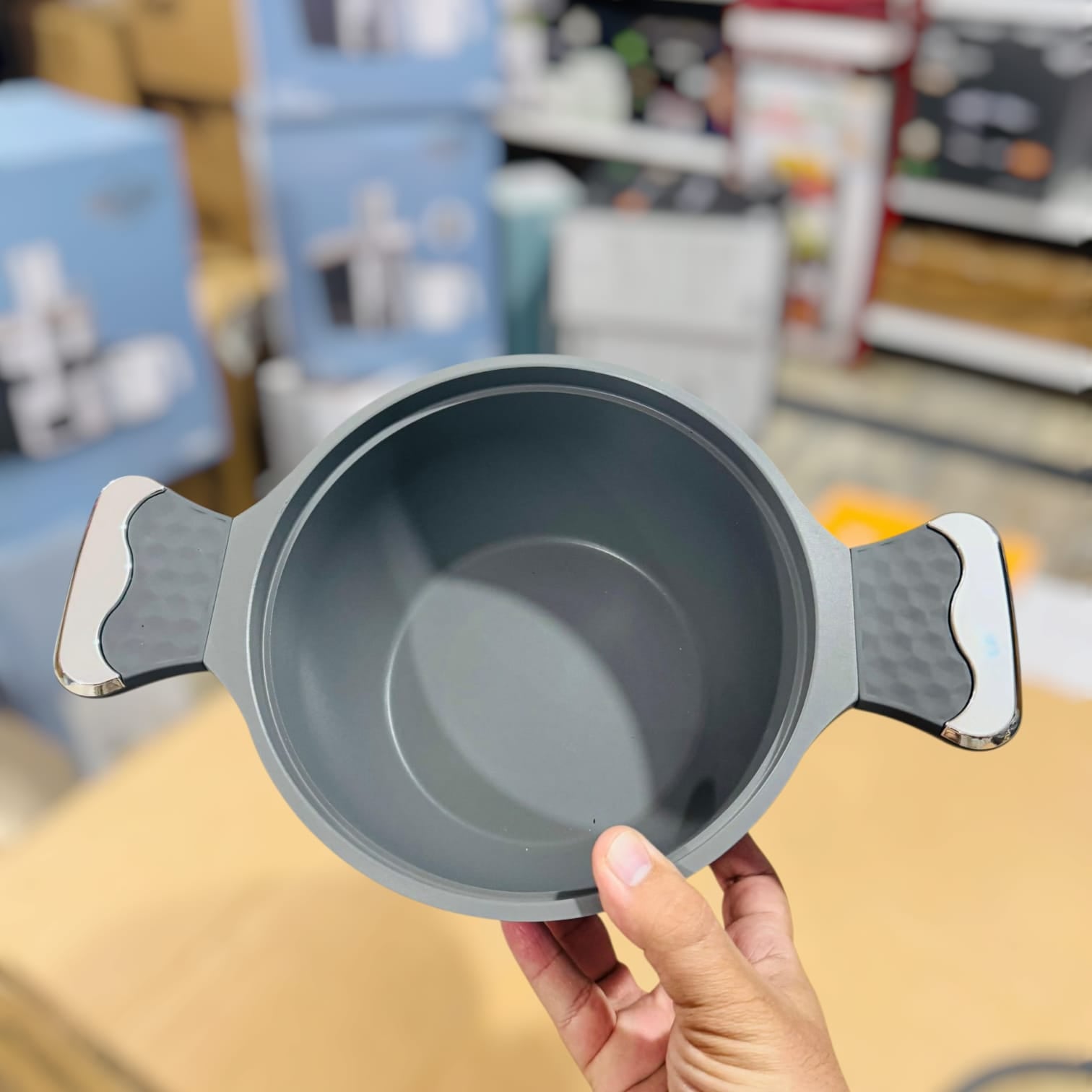 Uakeen Germany Induction Die-Cast Granite Cookware Set 10pcs VK-1408