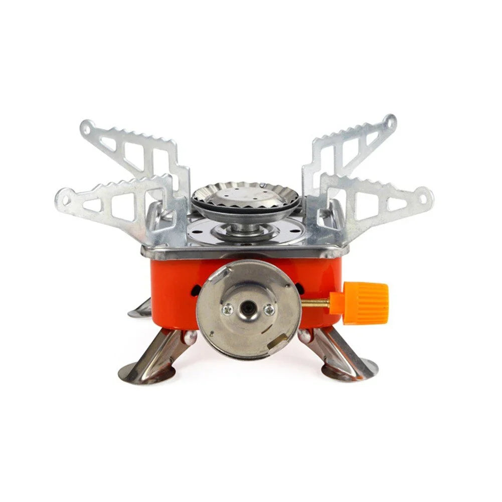 Small Portable Camping Stove With Butane Bottle