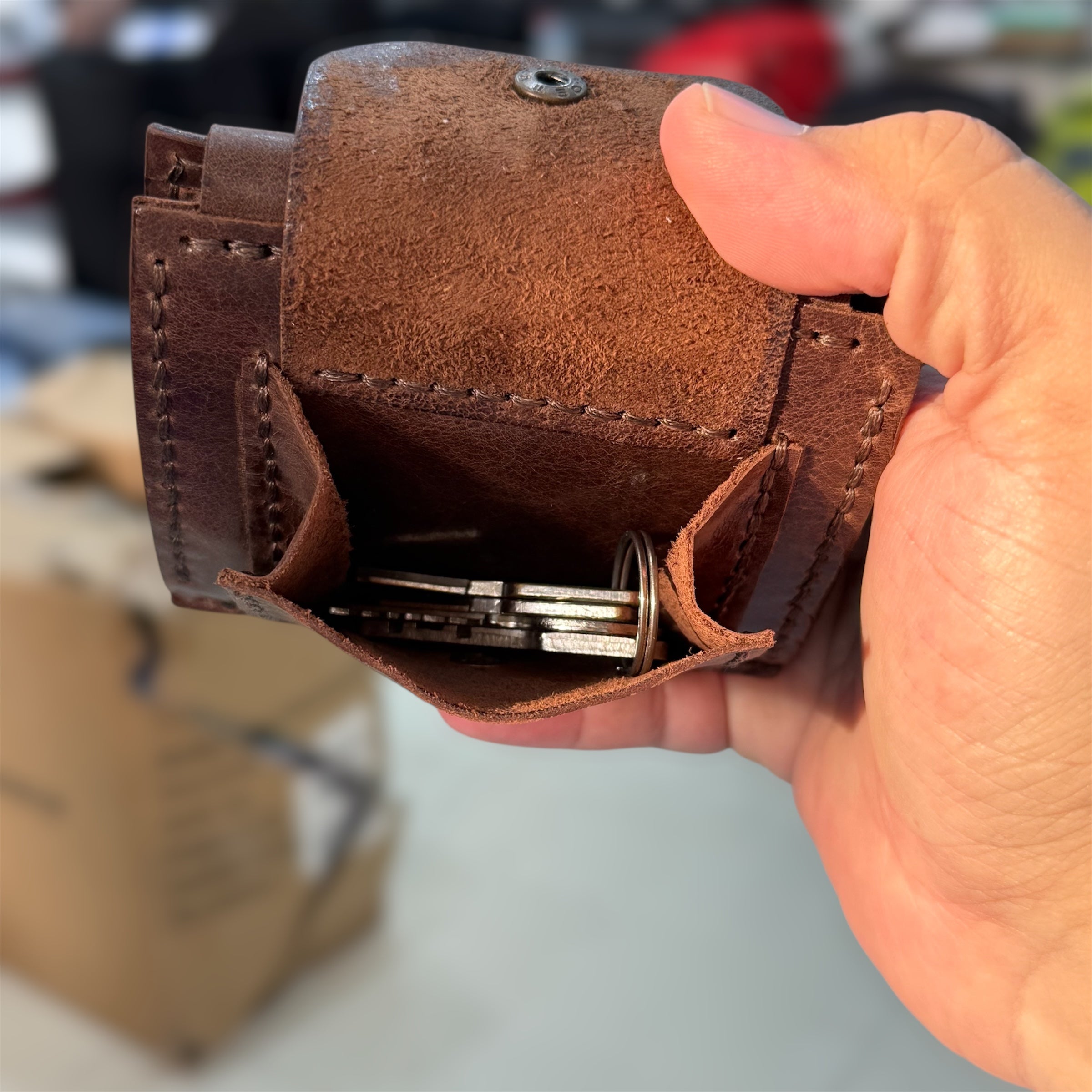 Chalapacha Multi-Jeeb Handmade Leather Wallet