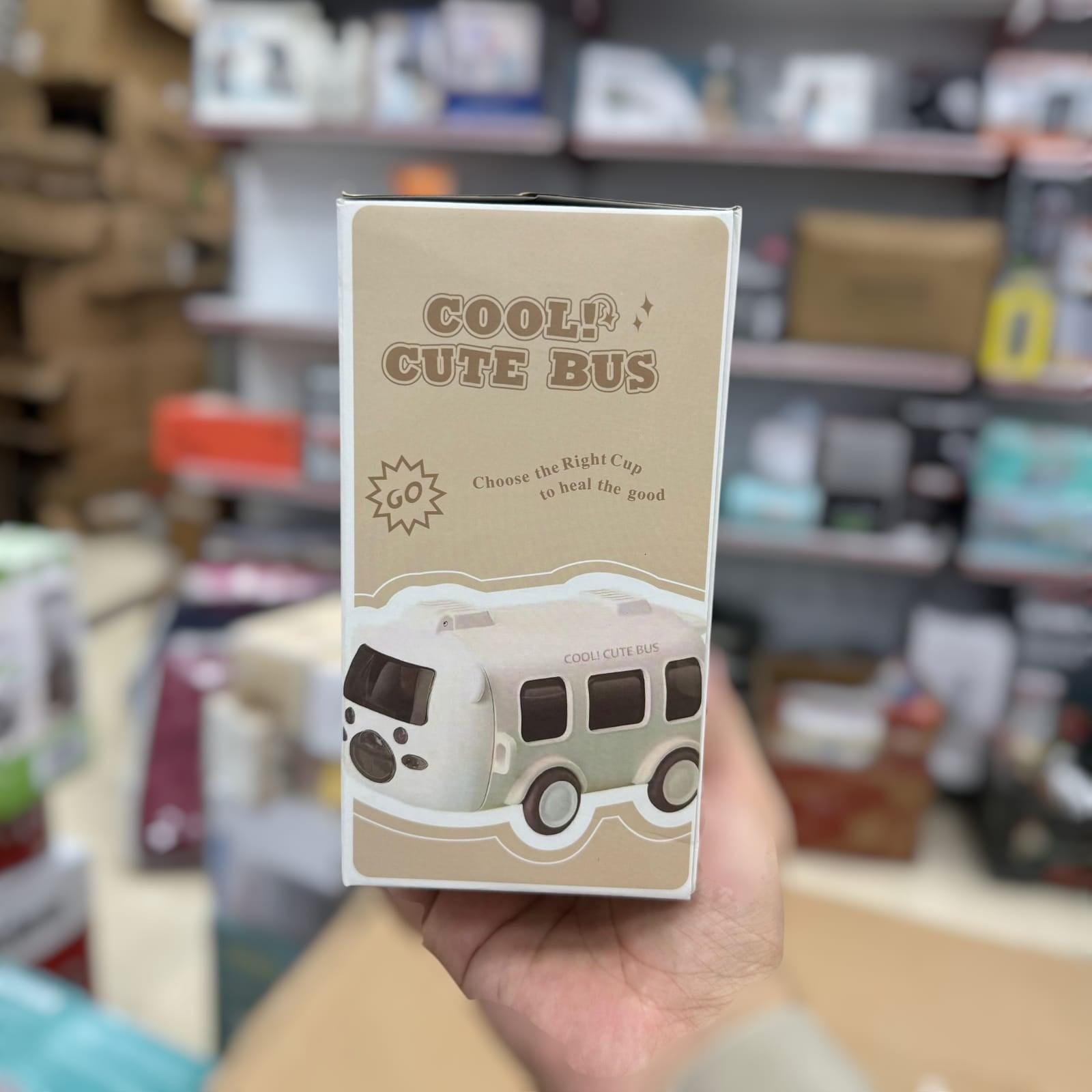 School Bus Kids Water Bottle