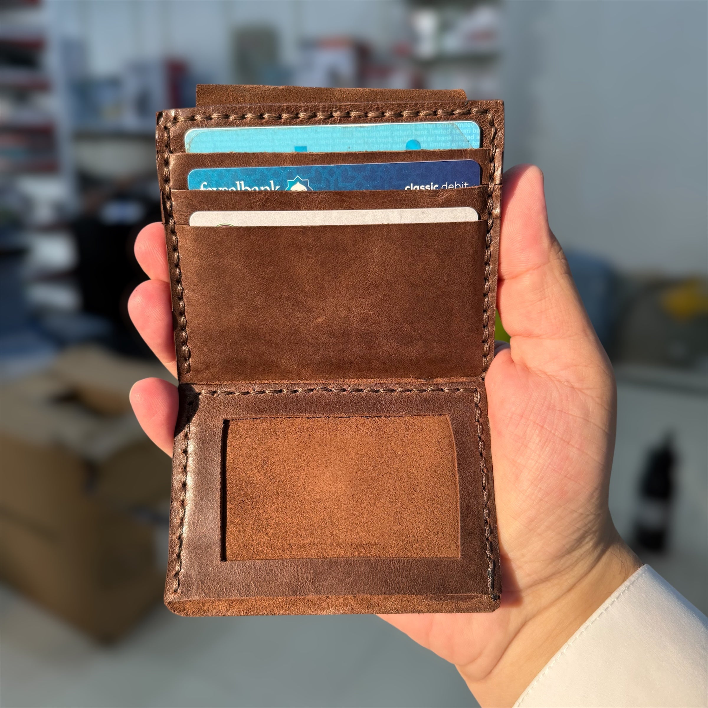 Chalapacha Multi-Jeeb Handmade Leather Wallet