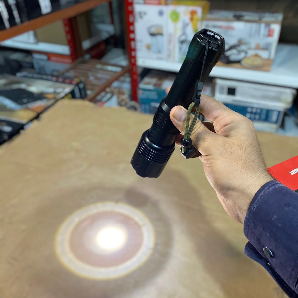 RULANG Multifunctional Flashlight Torch RL-W501