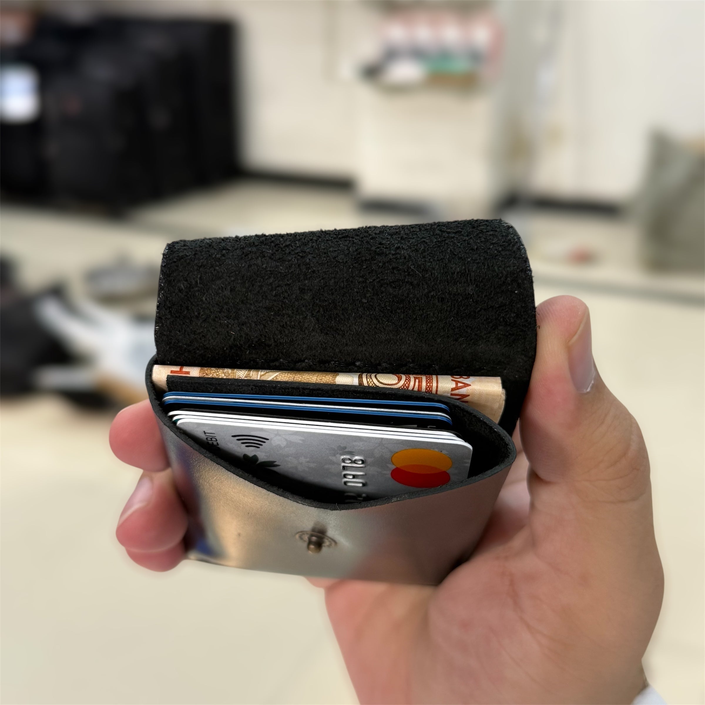 Chalapacha Verti-Smart Handmade Leather Wallet