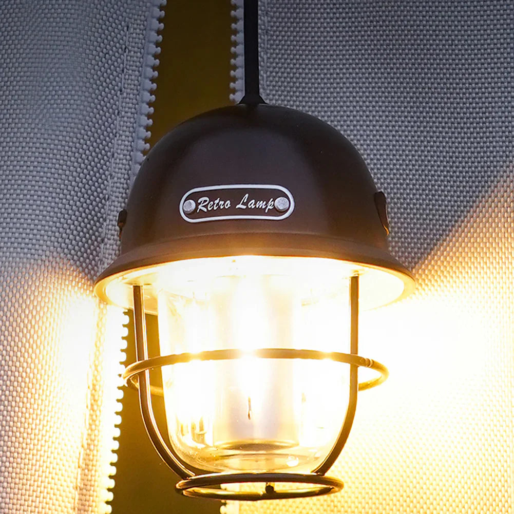 Camping Chargeable Retro Lamp