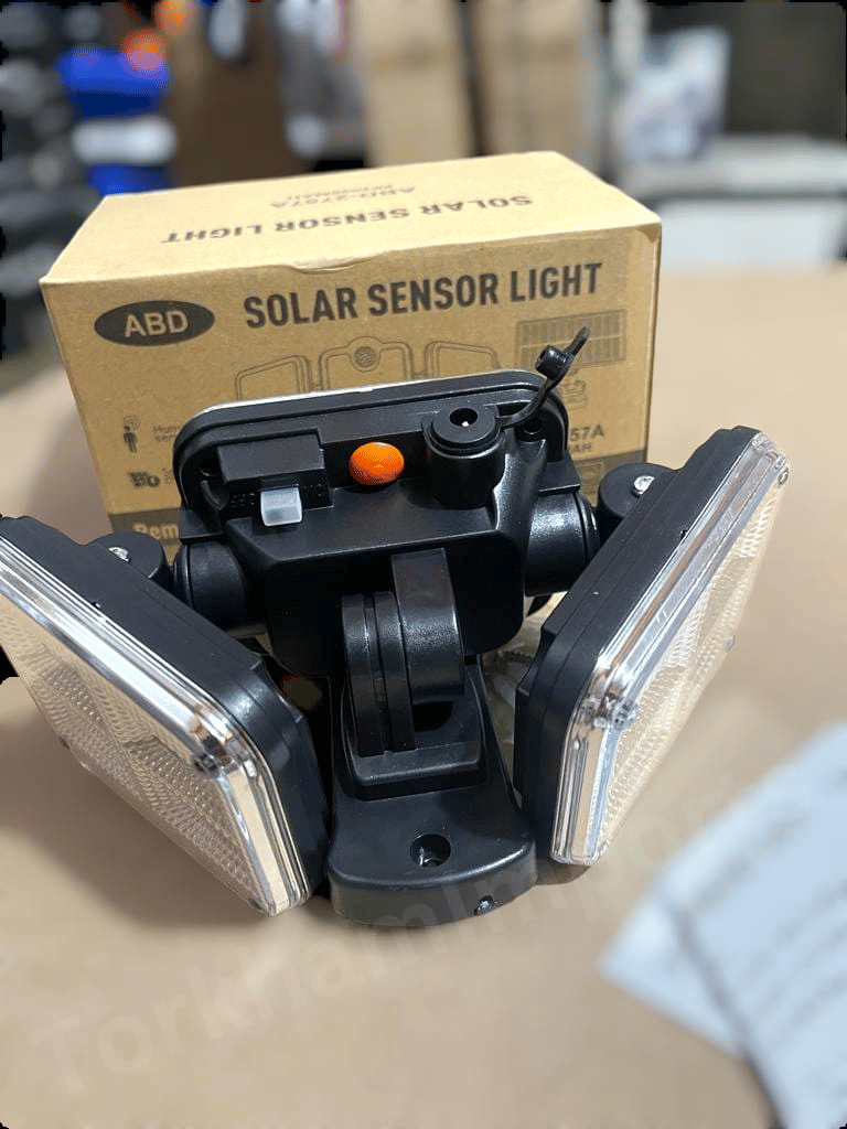 3D Solar Sensor Light