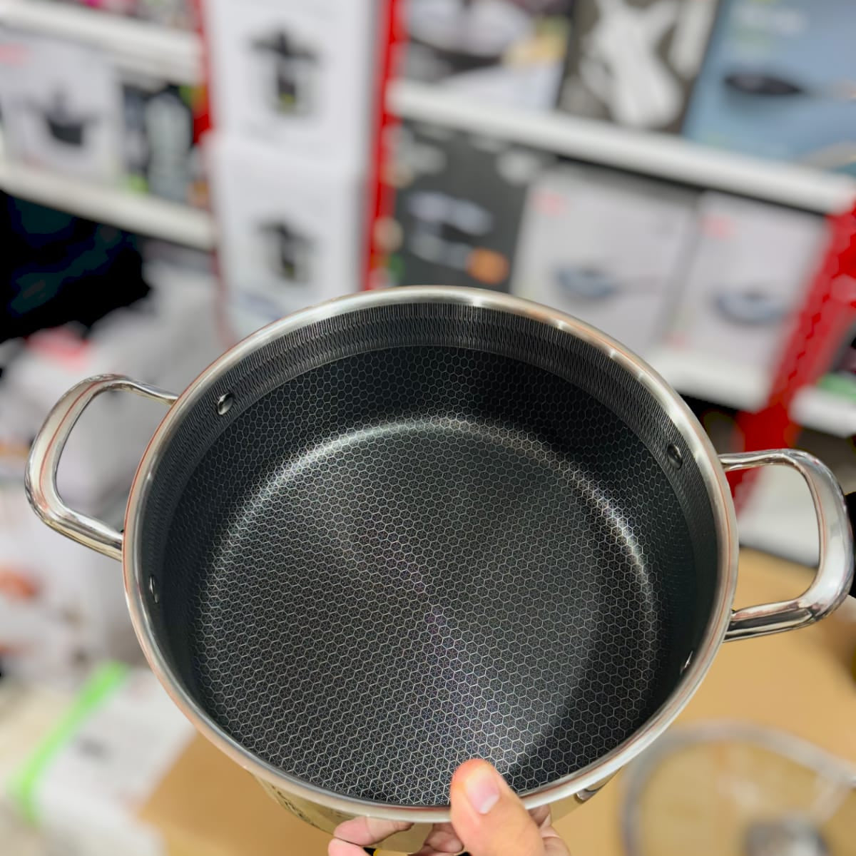 Laser Coated Honeycomb Cookware Set
