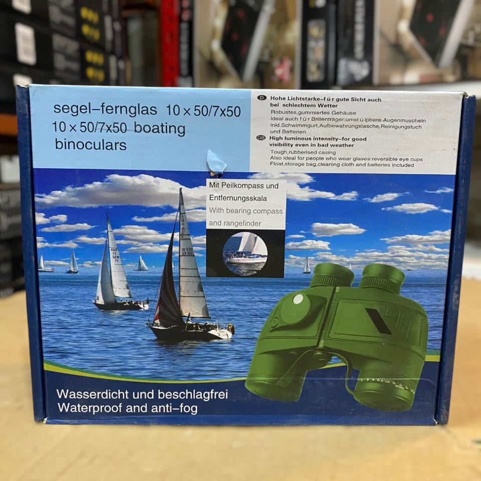 SEGEL-FERNGLAS 10X50 High Quality Binoculars
