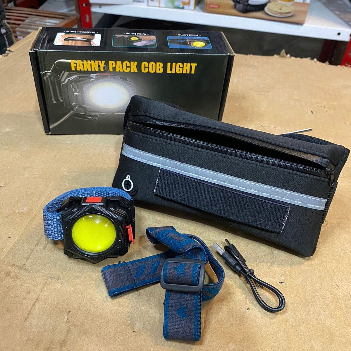 Fanny Pack 3 in 1 COB Light
