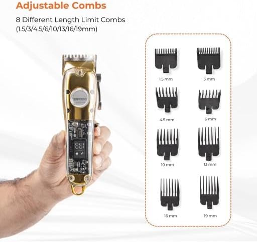Geepas Professional Digital Hair Clipper 57504