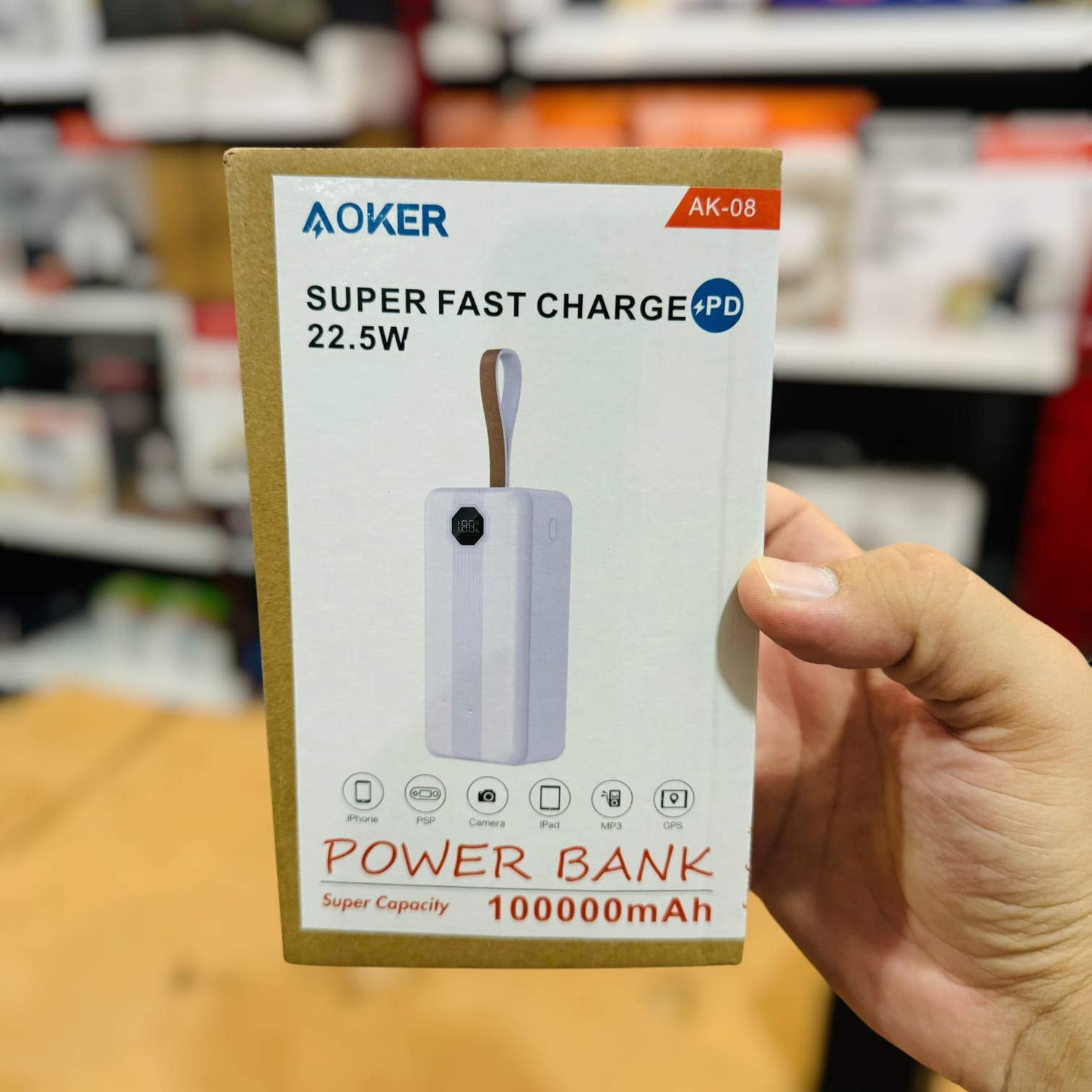 Aoker 1lac mAh Power Bank