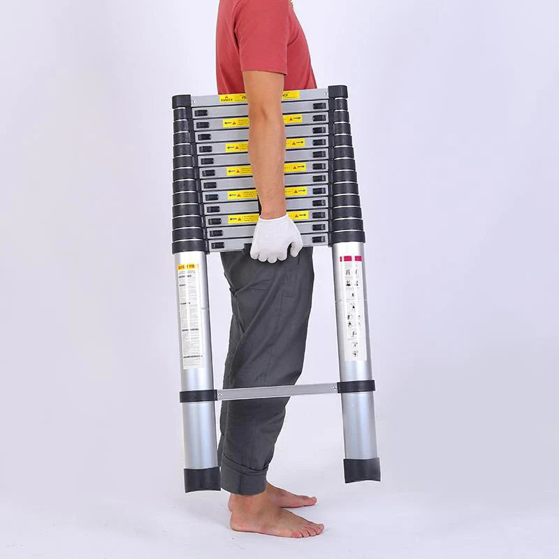 Single Aluminum Side Telescopic Foldable Ladder