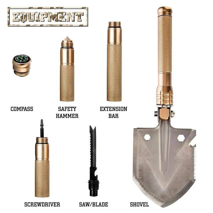 Folding Shovel Multitool-180 Degree