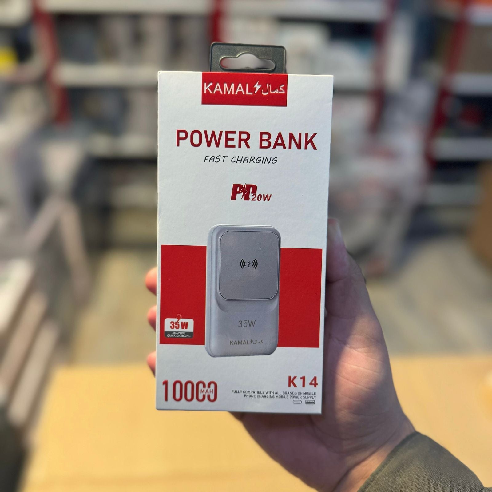 Kamal 10000mAh Magnetic Power Bank K14
