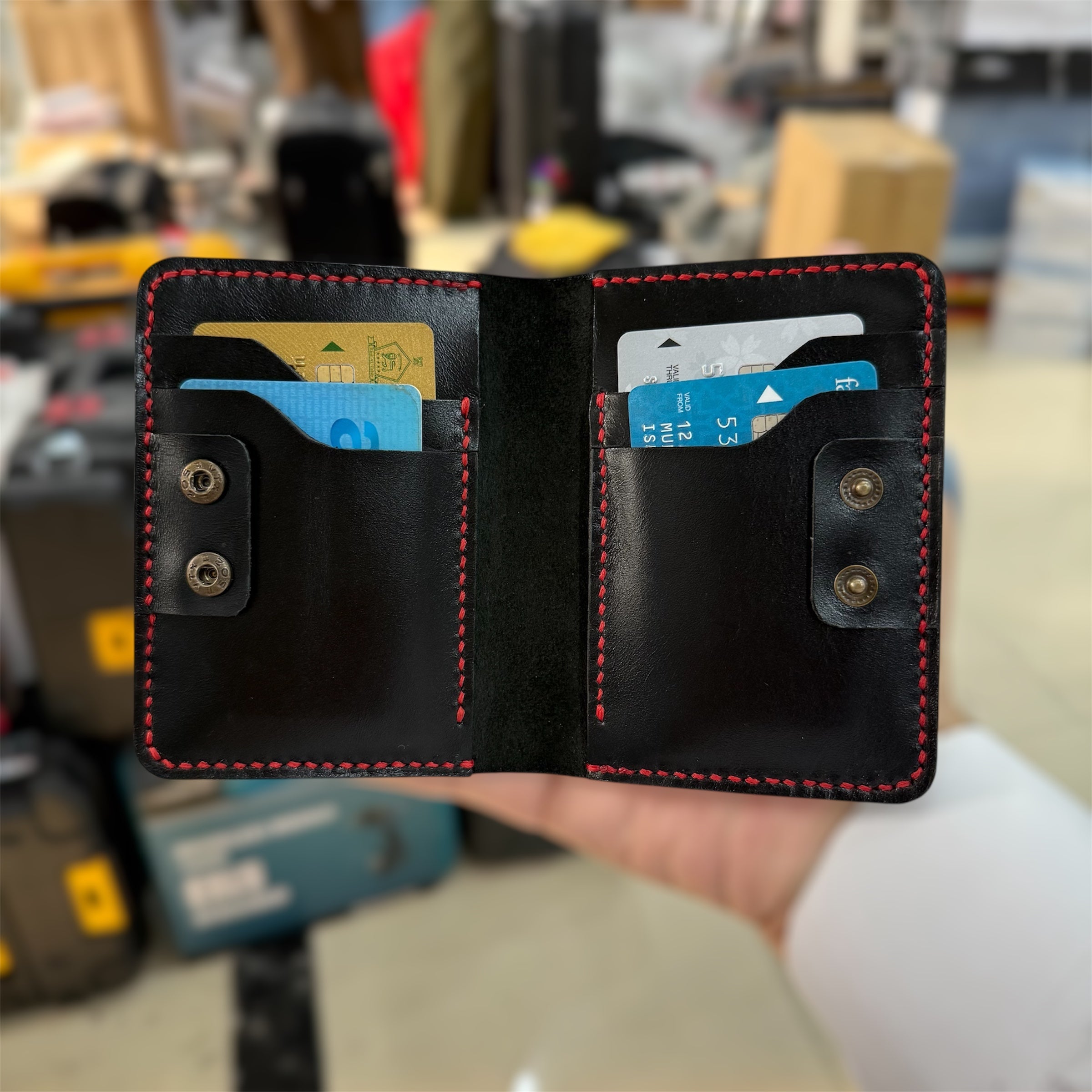 Chalapacha Click On Handmade Leather Wallet