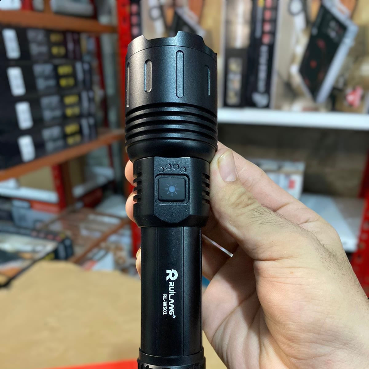 RULANG Multifunctional Flashlight Torch RL-W501