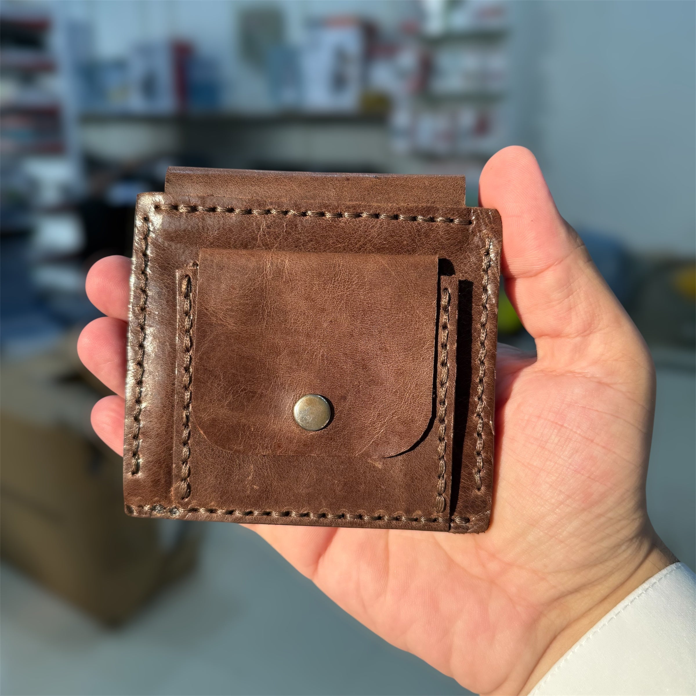 Chalapacha Multi-Jeeb Handmade Leather Wallet