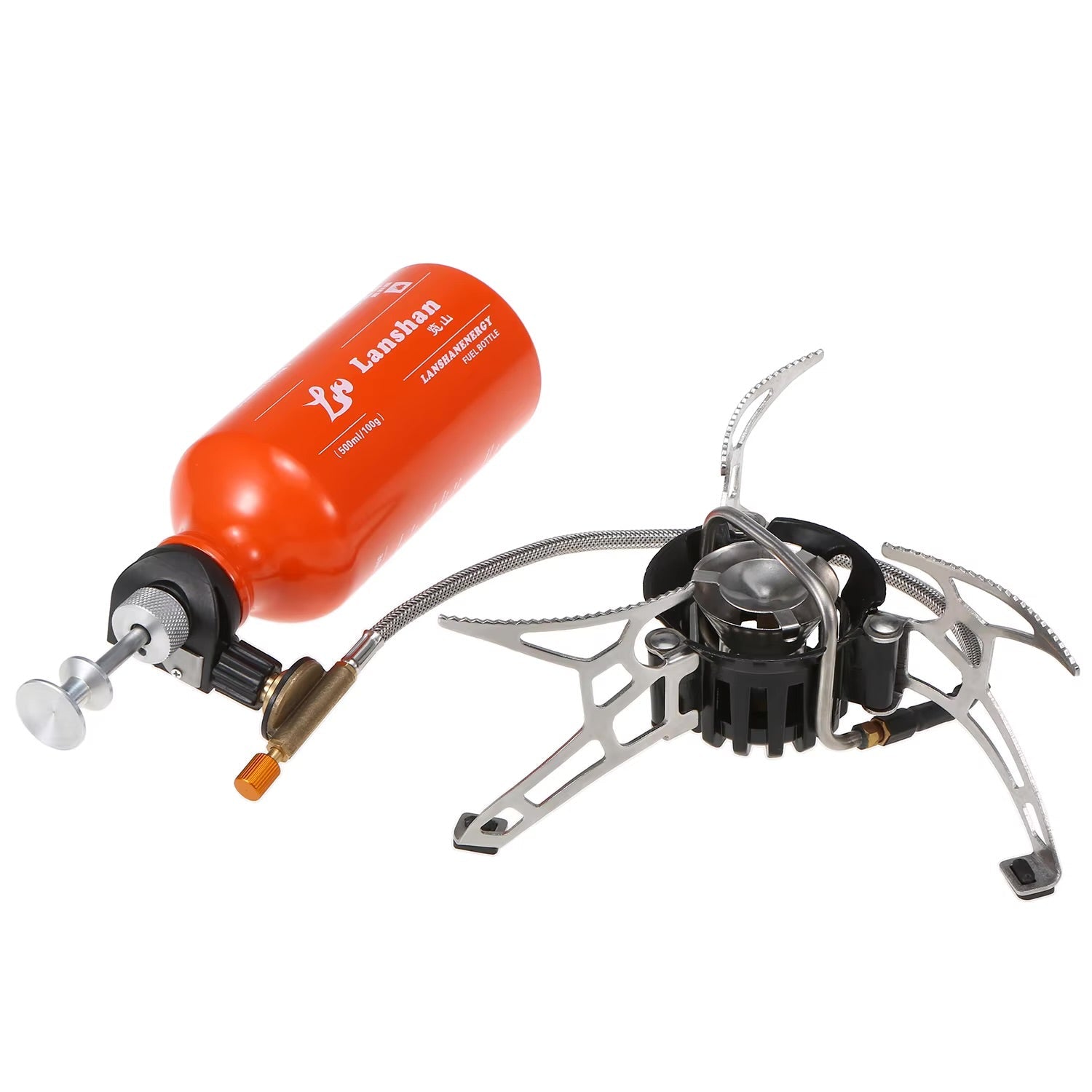 Portable Multi-Fuel Stove for Outdoor Cooking