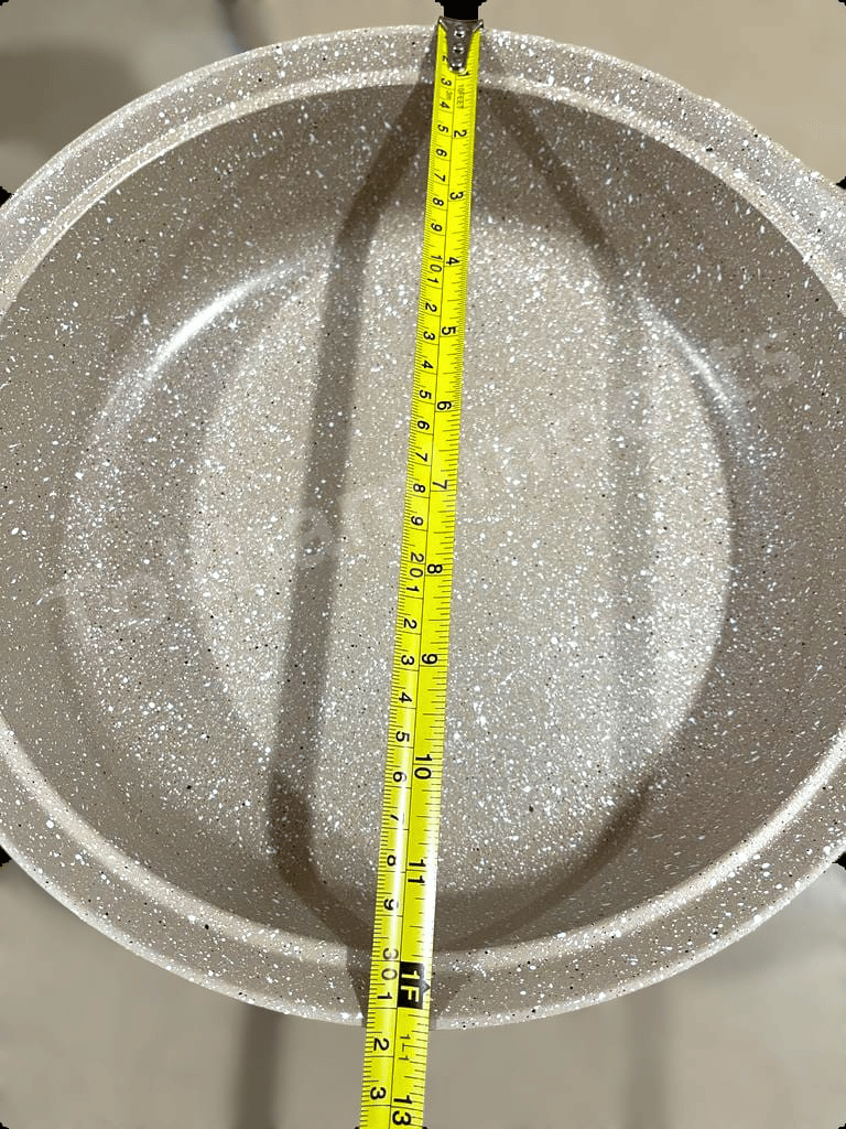 Granite 28cm Diamond Deep Fry Pan