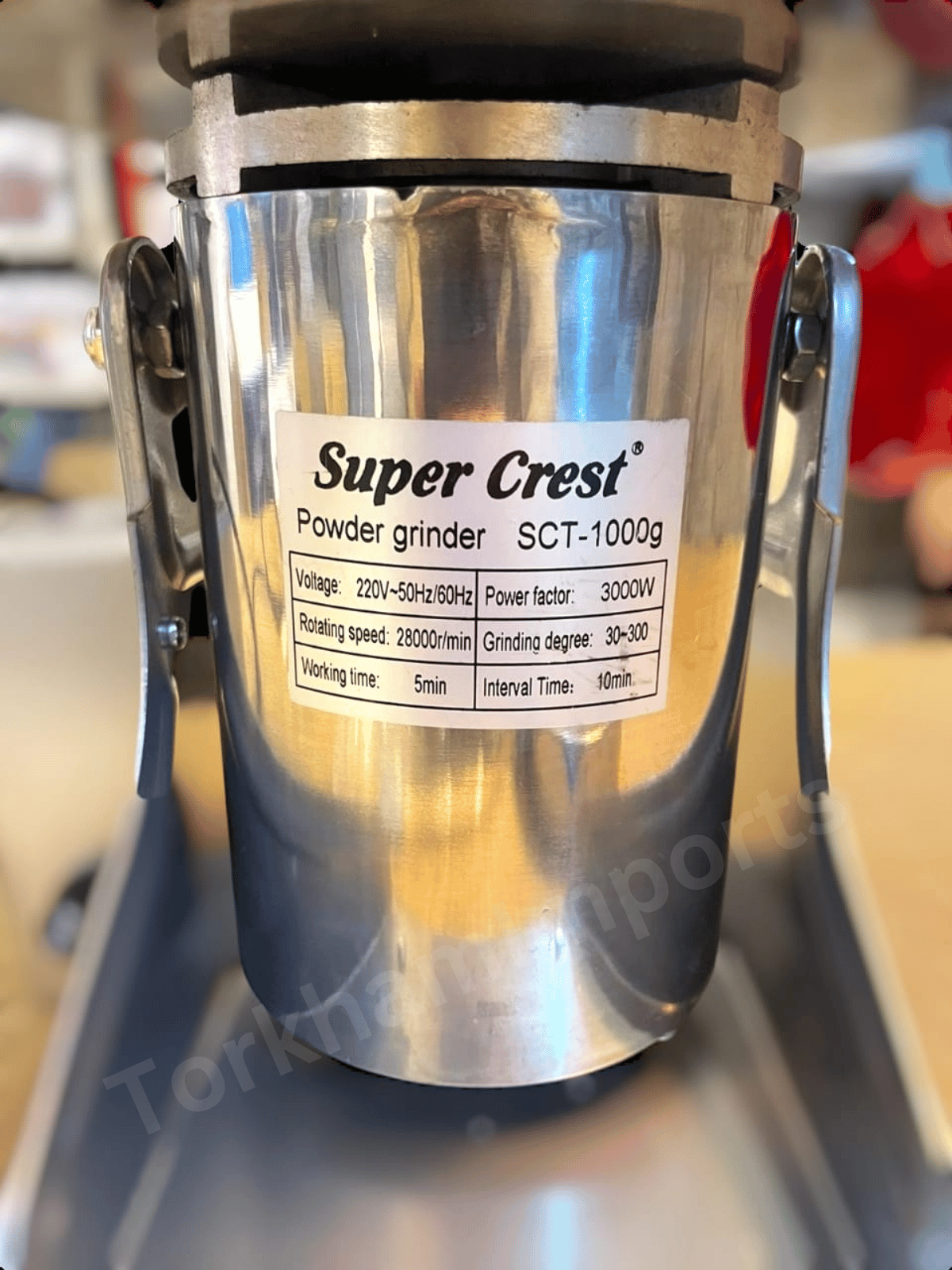 Super Crest Heavy Duty Powder Grinder