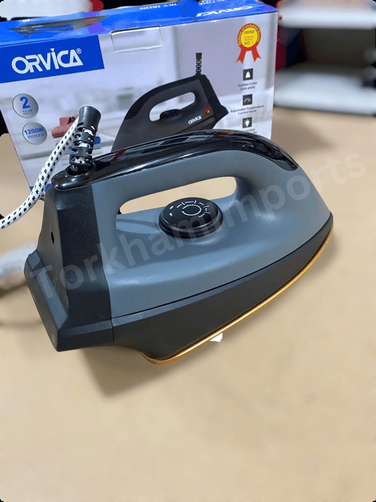 Orvica 1200W Non-Stick Dry Iron