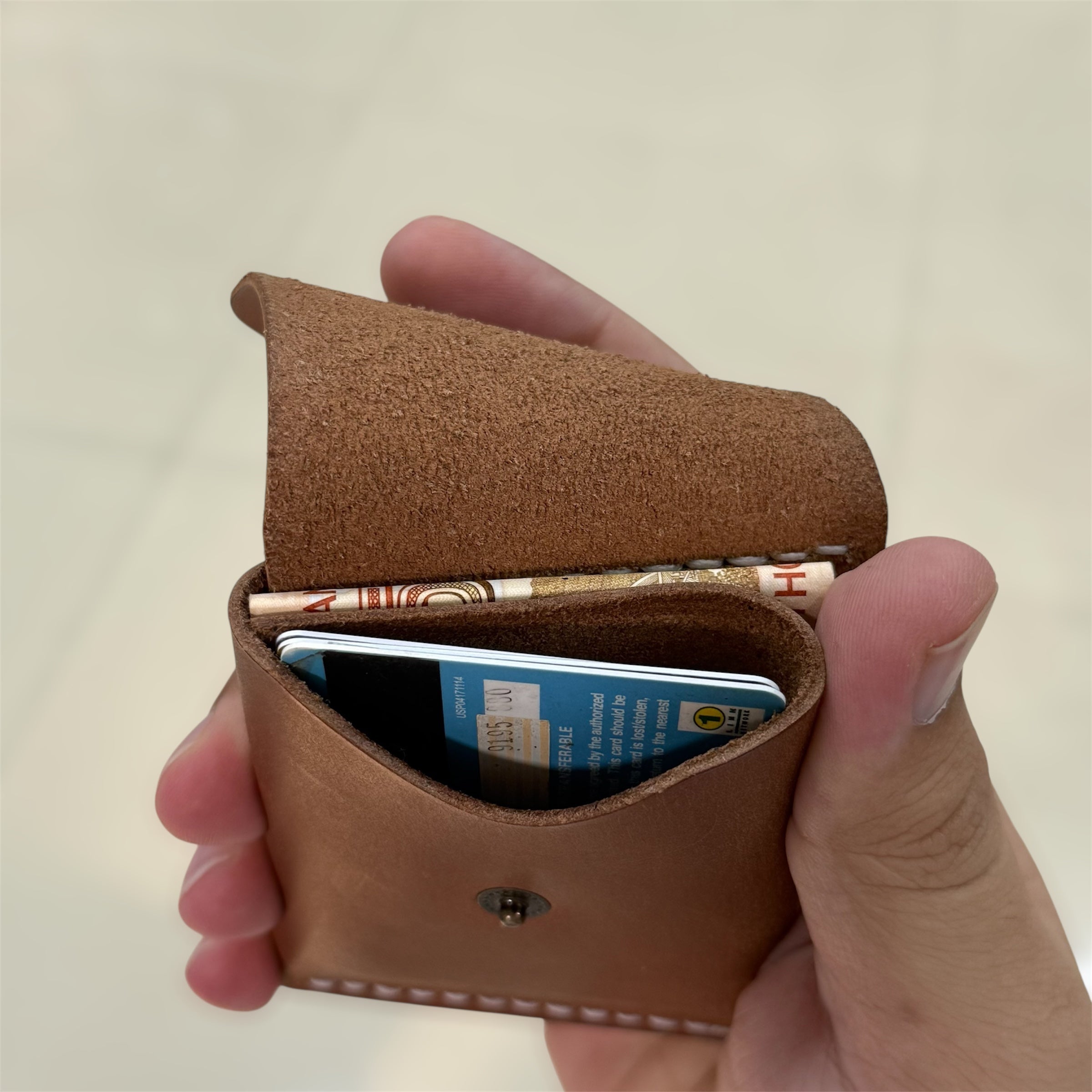Chalapacha Verti-Smart Handmade Leather Wallet