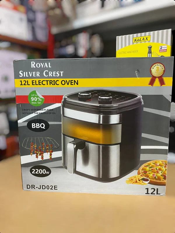 ROYAL SILVER CREST 12L Electric Oven